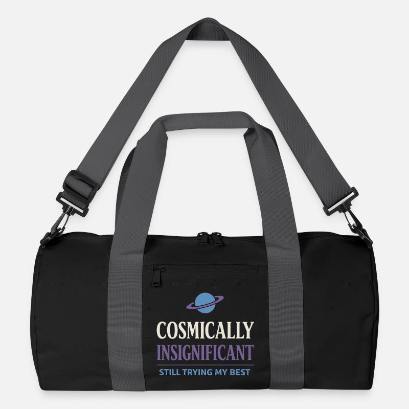 Existenzieller Humor, Nihilismus, Humor, Recycelte Duffel Bag