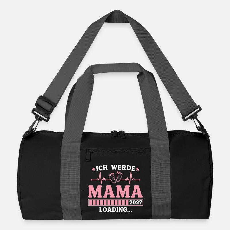 Ich werde Mama 2027 – Werdende Mutter Recycelte Duffel Bag
