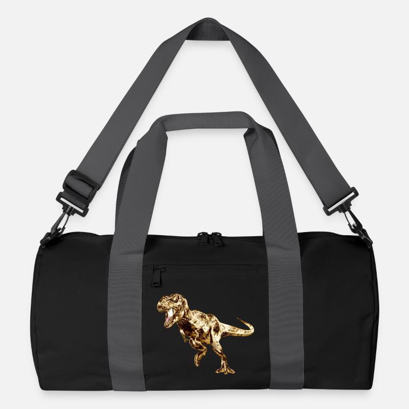 Prehistoric Dinosaur Print Recycled Duffel Bag