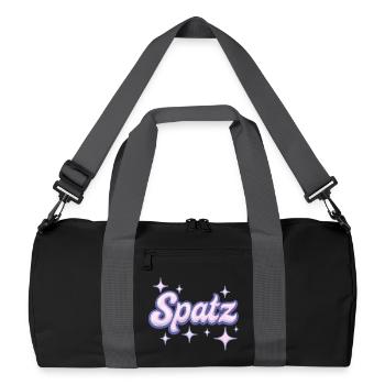 Spatz / Y2K Design - Recycled Duffel Bag - black/graphite grey - Front