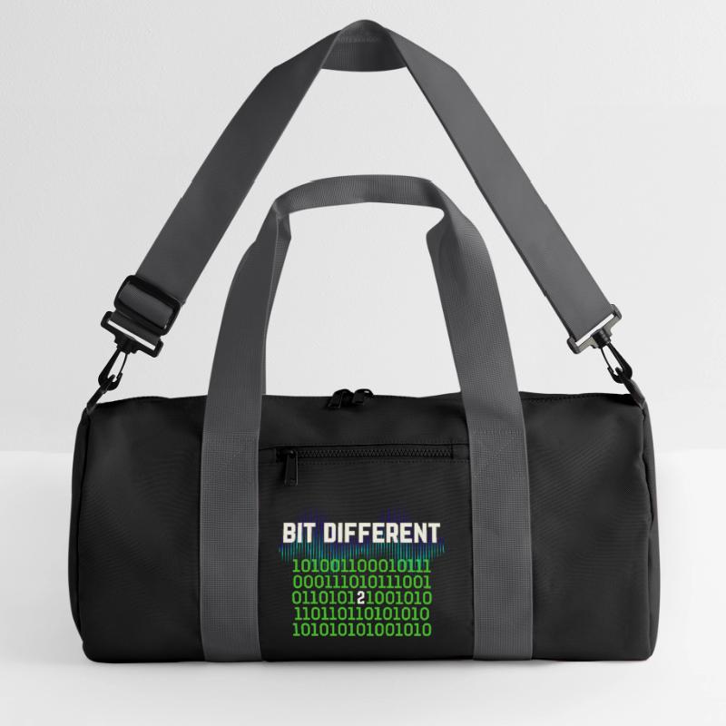 Etwas Anders – Nerdy Binary Error Design Recycelte Duffel Bag