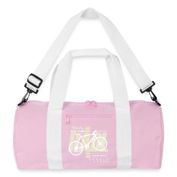 Urban Bike Casual Active Radl Radln - Recycelte Duffel Bag - Rosa/Weiß - Vorne