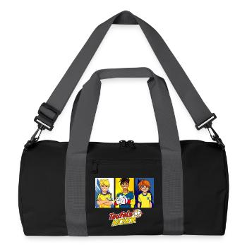 Teufelskicker Moritz, Mehmet et Catrina - Sac de sport recyclé - noir/gris graphite - Devant