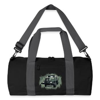 Camion à plateau IFA H6 - Sac de sport recyclé - noir/gris graphite - Devant
