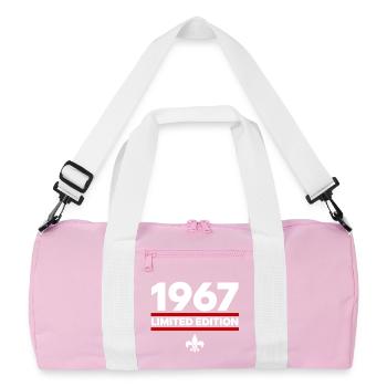 1967 Limited Edition - Recycled Duffel Bag - pink/white - Front