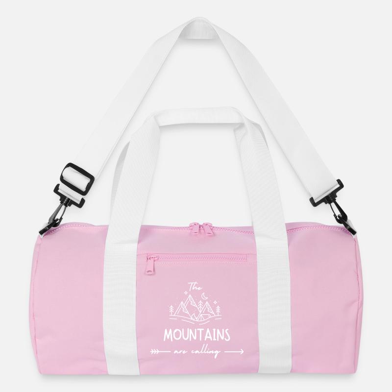 Die Berge rufen, Wandern Recycelte Duffel Bag