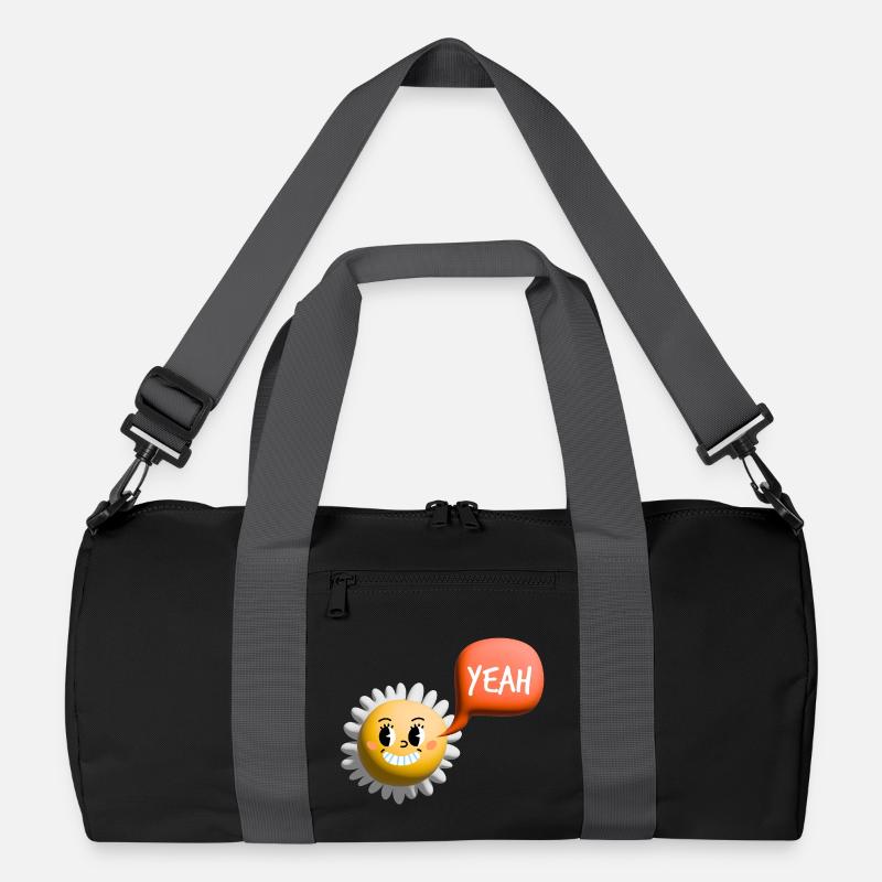 sonne yeah 3d Recycelte Duffel Bag