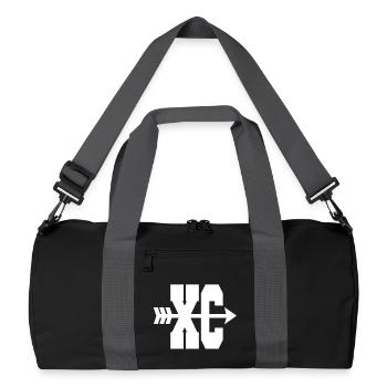CROSS-COUNTRY XC - Sac de sport recyclé - noir/gris graphite - Devant