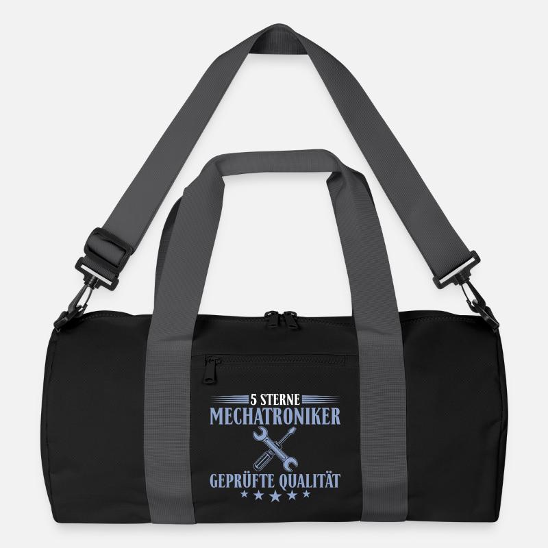 5 Sterne Mechatroniker – Profi Autoschrauber Recycelte Duffel Bag