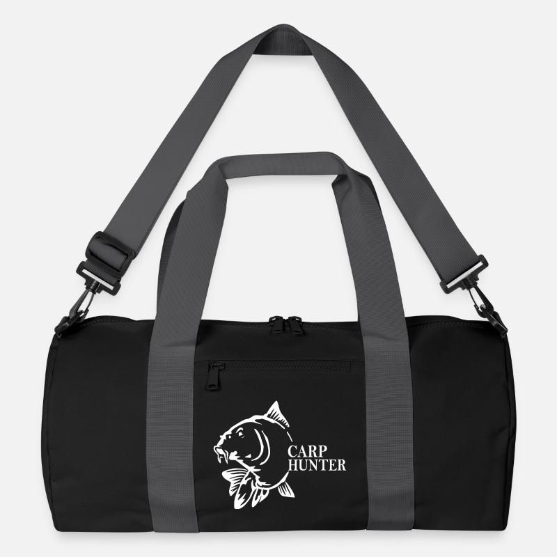 Carp Hunter - Sac de sport recyclé - noir/gris graphite