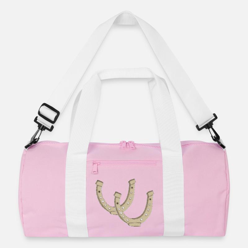 Horseshoe Impressionism Recycled Duffel Bag