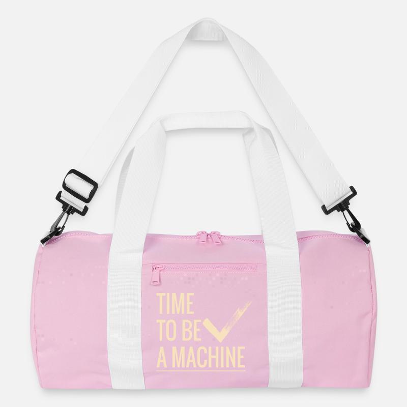 Time to be a machine Recycled Duffel Bag