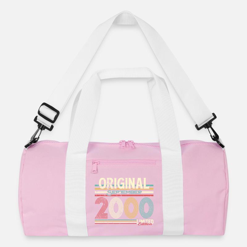 Original September Retro 2000 Design, 25 Jahre Recycelte Duffel Bag