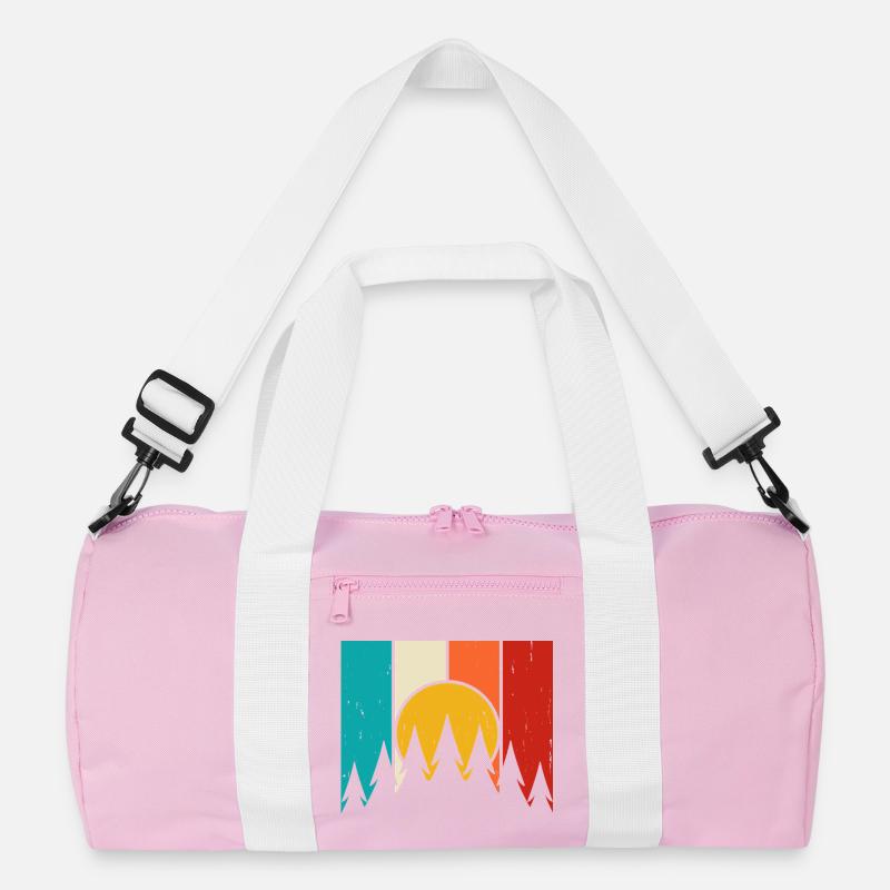 Wandern Wanderer Bergsteiger Geschenk Recycelte Duffel Bag