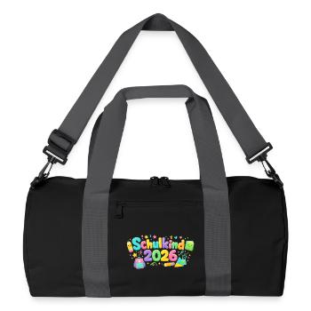 Don d’inscription scolaire 2026 - Sac de sport recyclé - noir/gris graphite - Devant