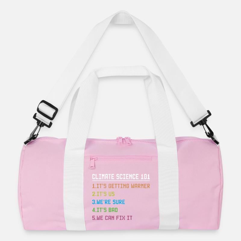 Science March Earth Day Climate Change Scientists Recycelte Duffel Bag