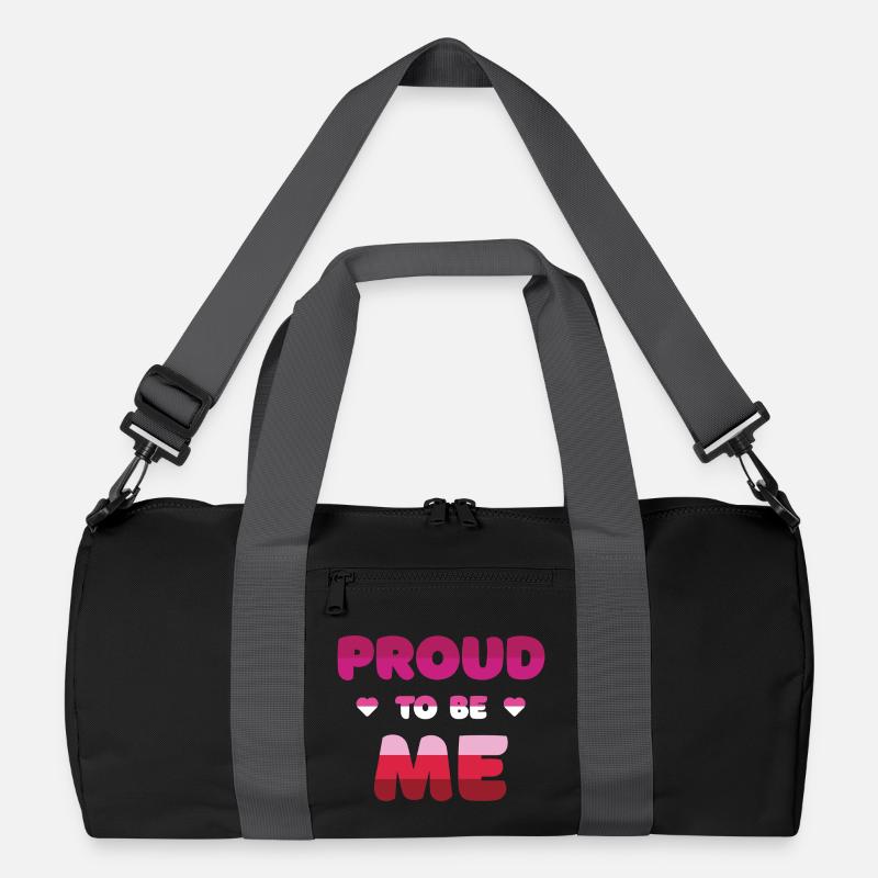 Lesbischer Stolz, ich zu sein - Pride Month Recycelte Duffel Bag