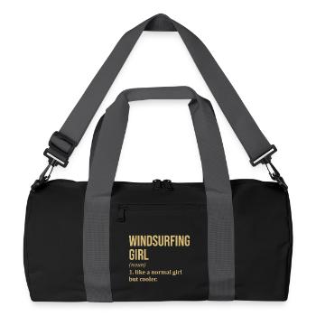 Windsurfing - Recycled Duffel Bag - black/graphite grey - Front