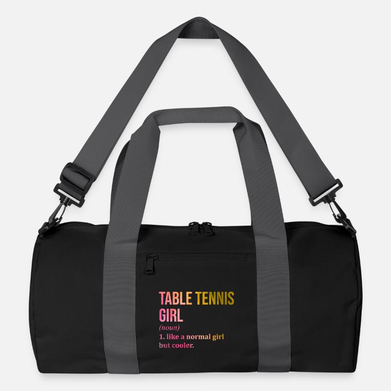 Table Tennis Recycled Duffel Bag