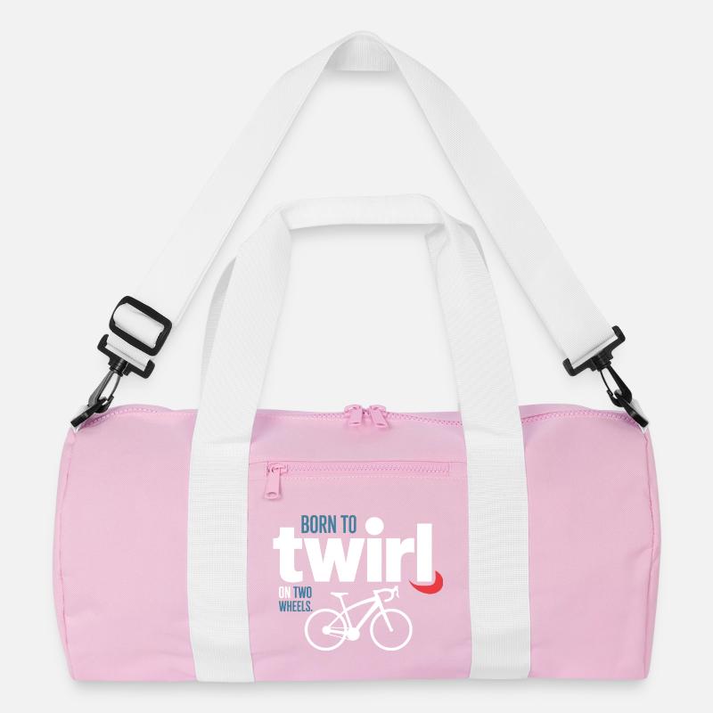 Professional Bicycle Acrobatics Elite Twirl  Recycled Duffel Bag