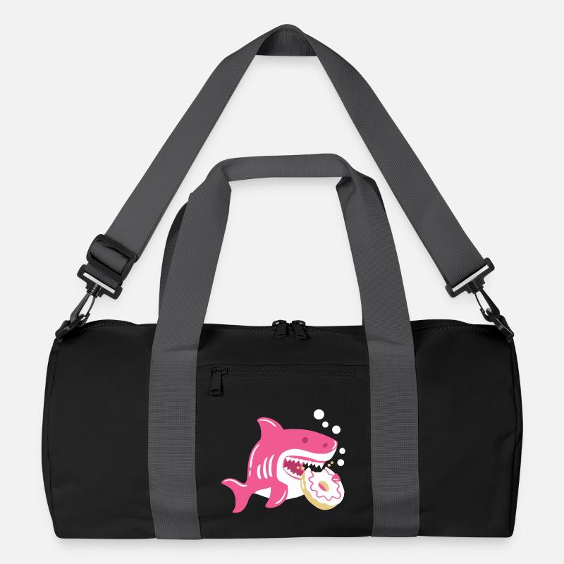 Donut und Hai Recycelte Duffel Bag