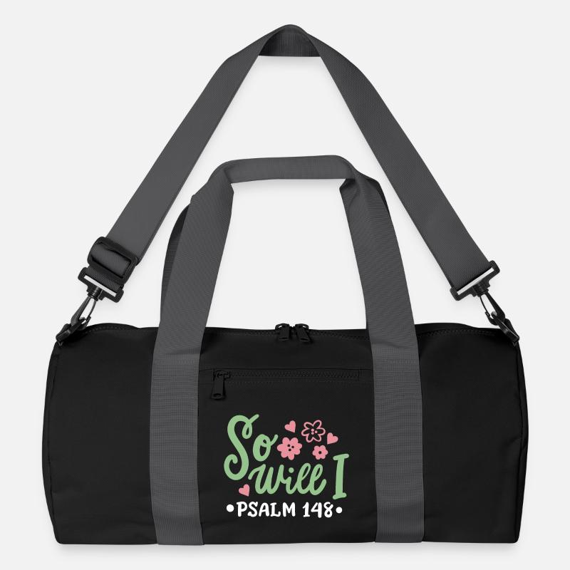 Christlich Glaube Bibelvers Recycelte Duffel Bag