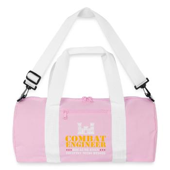 Même l’infanterie a besoin de héros - Sac de sport recyclé - rose/blanc - Devant