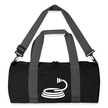 Tuyau d’arrosage d’arrosage Arrosage de jardin - Sac de sport recyclé - noir/gris graphite - Devant