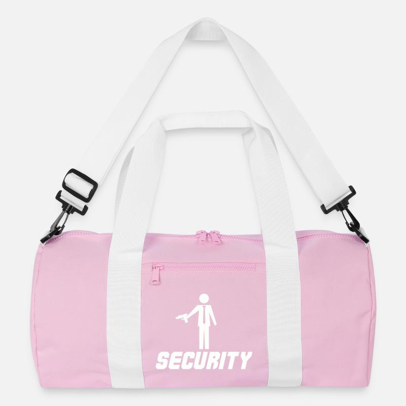 Security mit Waffe Recycelte Duffel Bag