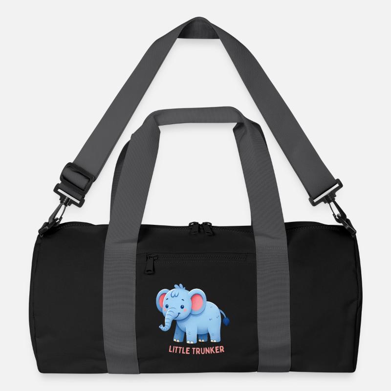 Rosa Ohr-Elefant Recycelte Duffel Bag