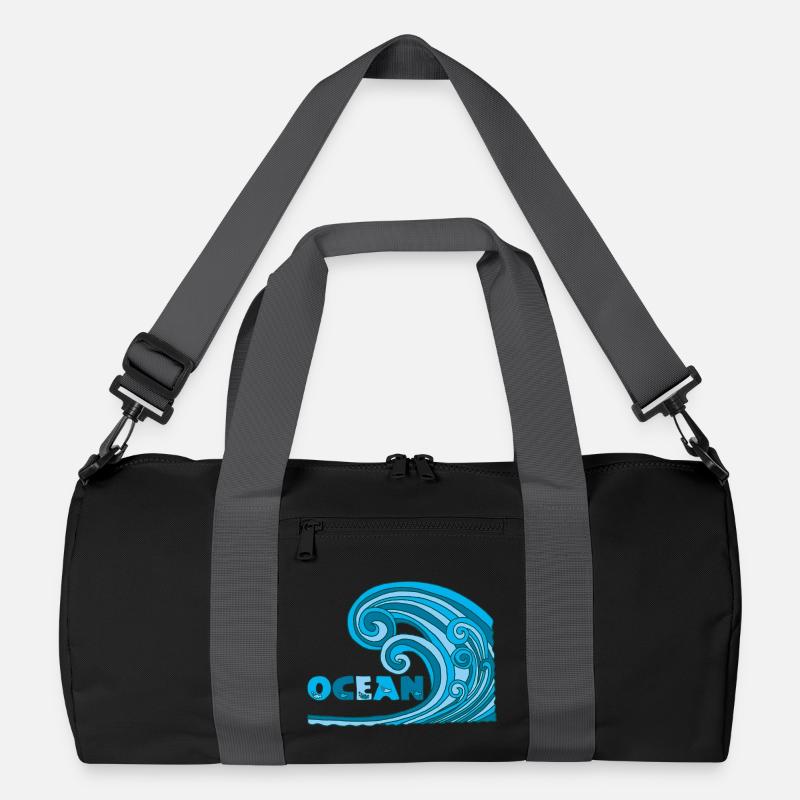 Die Welle Recycelte Duffel Bag