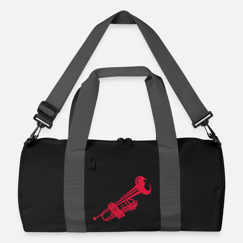 trompete musiker Recycelte Duffel Bag