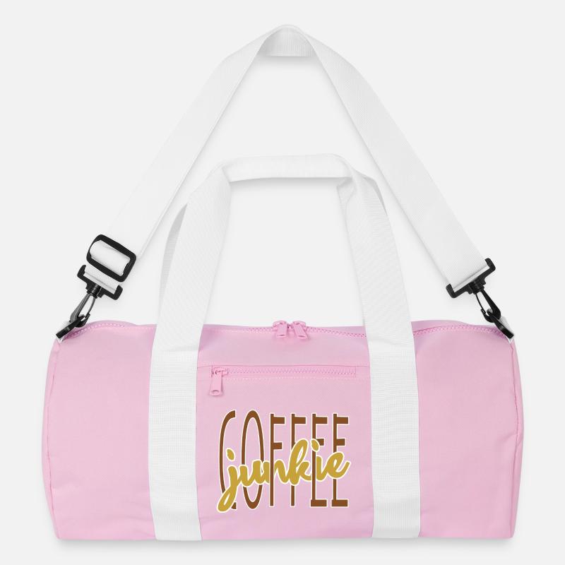 Coffee drinker coffee saying coffee lover Recycled Duffel Bag