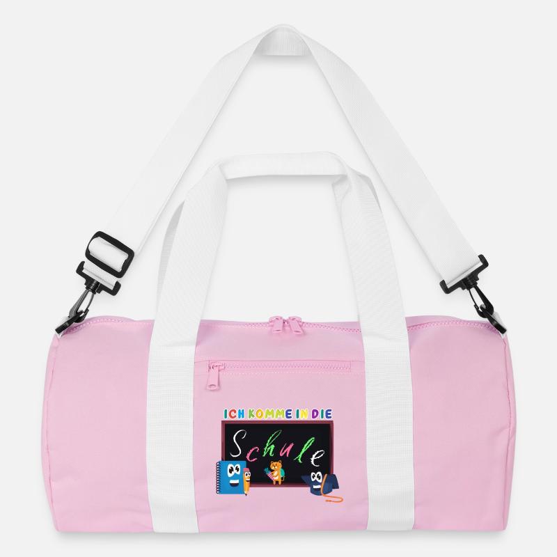 Ich komme in die Schule | Einschulung Schulanfang Recycelte Duffel Bag