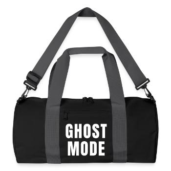Ghost Mode Focus Power Mindset Success Growth - Recycled Duffel Bag - black/graphite grey - Front