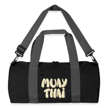 Muay thai - Recycled Duffel Bag - black/graphite grey - Front