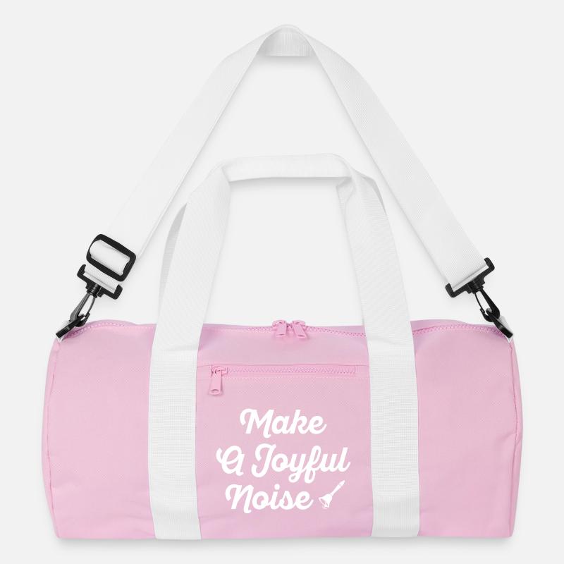 Make A Joyful Noise Typografie Recycelte Duffel Bag
