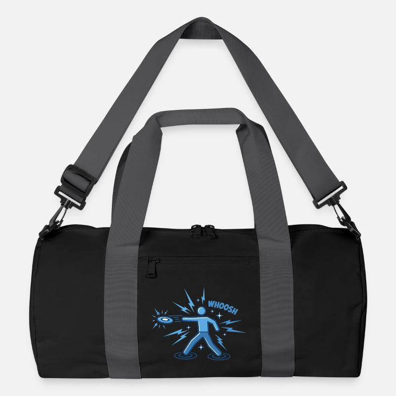 WHOOSH Lustiges Disc Golf Disc Golfer Fliegende Disc Recycelte Duffel Bag