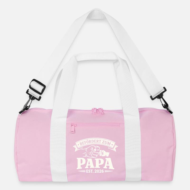 Papa 2026 Befördert Zum Stolzer Vater Recycelte Duffel Bag
