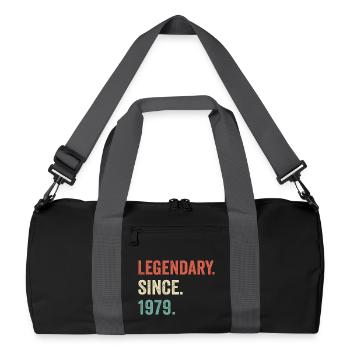 legendary since 1979 - Recycled Duffel Bag - black/graphite grey - Front