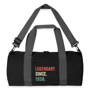 legendary since 1956 - Recycled Duffel Bag - black/graphite grey - Front