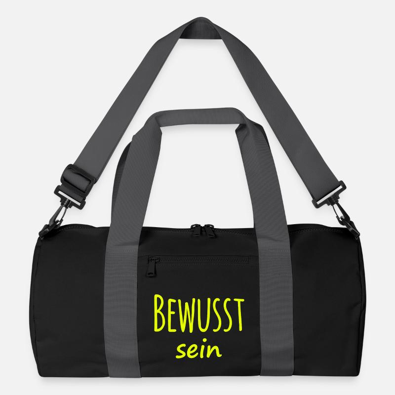 Lustiger Spruch witziger Spruch Recycelte Duffel Bag
