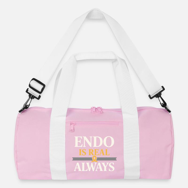 Endometriose-bewusstsein Endo Warrior Recycelte Duffel Bag