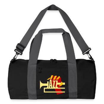 Jazz Brass - Sac de sport recyclé - noir/gris graphite - Devant