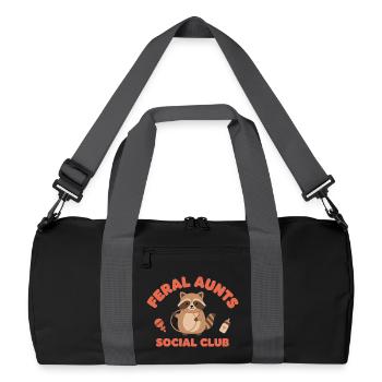 Révélation de sexe Équipe Shower Filles Équipe Garçon Sauvage - Sac de sport recyclé - noir/gris graphite - Devant