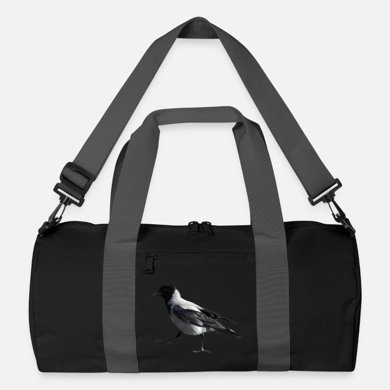 Ein kleiner Schritt durch eine Krähe Recycelte Duffel Bag
