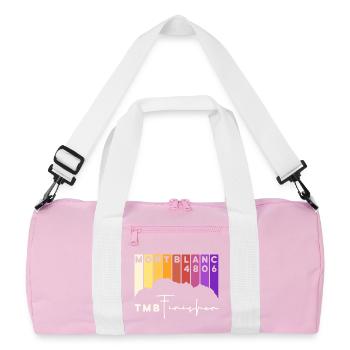 TMB Tour de Mont Blanc Montblanc Finisher - Recycled Duffel Bag - pink/white - Front