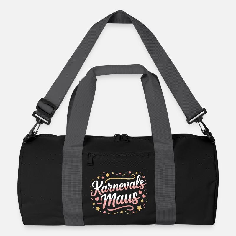 Karnevalsmaus Karneval Köln Kölner Karnevals Maus Recycelte Duffel Bag