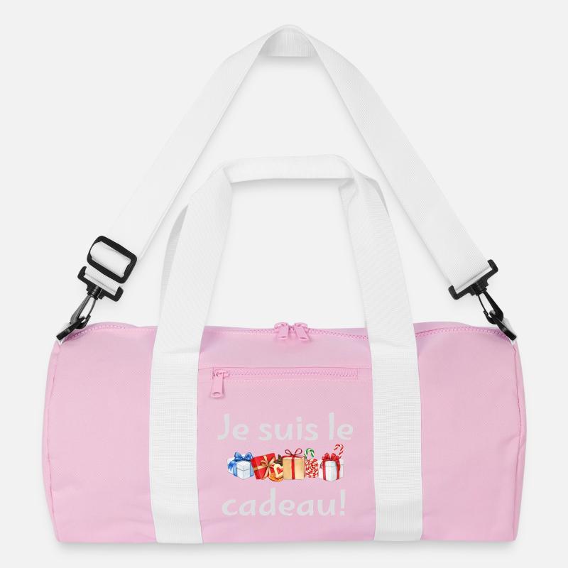 Ich bin das Geschenk: Festliche Geschenke Recycelte Duffel Bag
