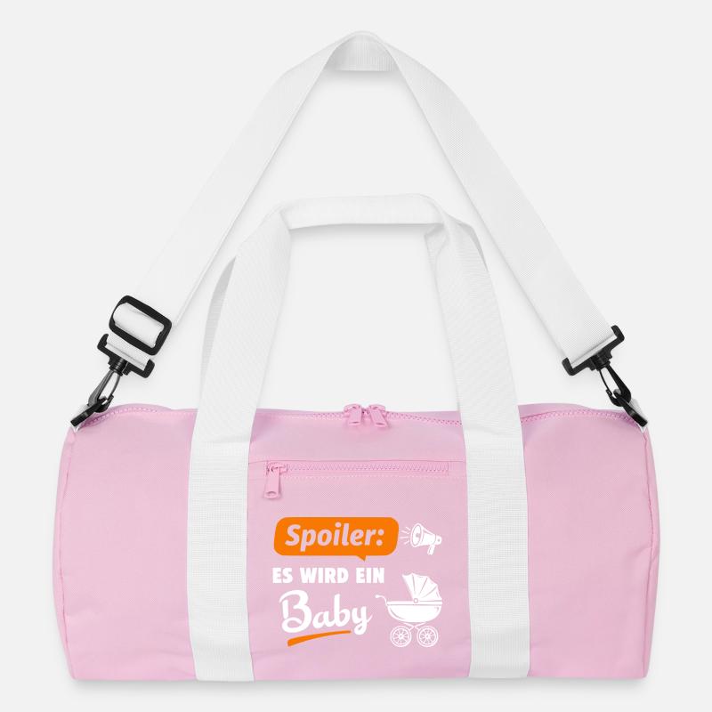 Spoiler: Es wird ein Baby Recycelte Duffel Bag